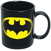 Batman Logo Black Coffee Mug